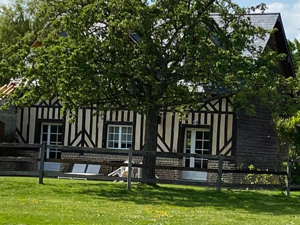 La Longere Du Haras Lägenhet Manerbe Exteriör bild